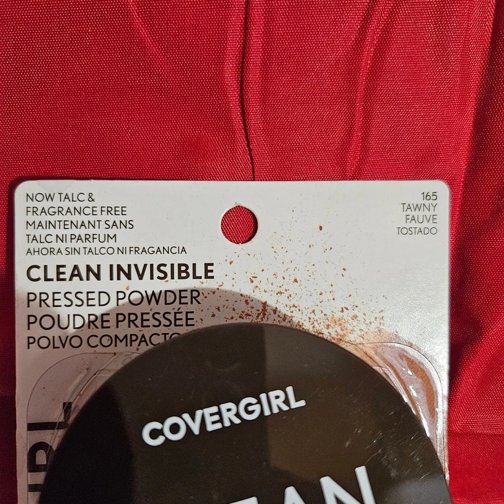 COVERGIRL‎ Clean Invisible Pressed Powder 165 Tawny Fauve Talc Free